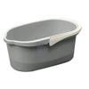 Viupolsor Mop Bucket, Cleaning Tool Storage Basket,Bucket Organizer, Household Bucket for Cleaning Supplies,With Handle Gray view 1