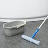 Viupolsor Mop Bucket, Cleaning Tool Storage Basket,Bucket Organizer, Household Bucket for Cleaning Supplies,With Handle Gray view 4