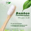 Sieral 120 Pcs Bamboo Toothbrushes Bulk Soft Bristle Individually Wrapped Travel Toothbrush Natural Wooden Tooth Brush for Homeless Kid Adult Home Travel Use, 7.5 Inch, 12 Colors (Letter) view 3
