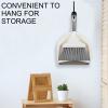 4 Sets Mini Dustpan and Brush Set Small Dustpan and Broom Set Portable Home Cleaning Supplies Brush and Dust Pan Combo with Handle for Desk Kitchen Keyboard Car Pet Waste view 4