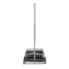 OUNONA Stainless Steel Upright Dustpan Garbage Pan with Long Handle Stand Up Dustpans Room Cleaning Shovel Heavy Duty Standing Dustpan Pet Poop Tray for Lobby Garage Home view 1