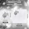 Patelai Disco Ball Napkins Party Decoration Disposable Cocktail Napkin with Silver Foil Last Disco Bach 70s 80s 90s Party Supplies for Wedding Birthday, 3 Ply, 5 Inch(Simple,200 Pcs) view 3