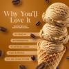 Triple Scoop - Premium Coffee Ice Cream Mix For Ice Cream Maker. Simple, Easy, Delicious. From Gourmet Mix To Maker in 5 Minutes, Makes 2 Creamy Quarts, Made in USA (1 Pack, Coffee) view 3