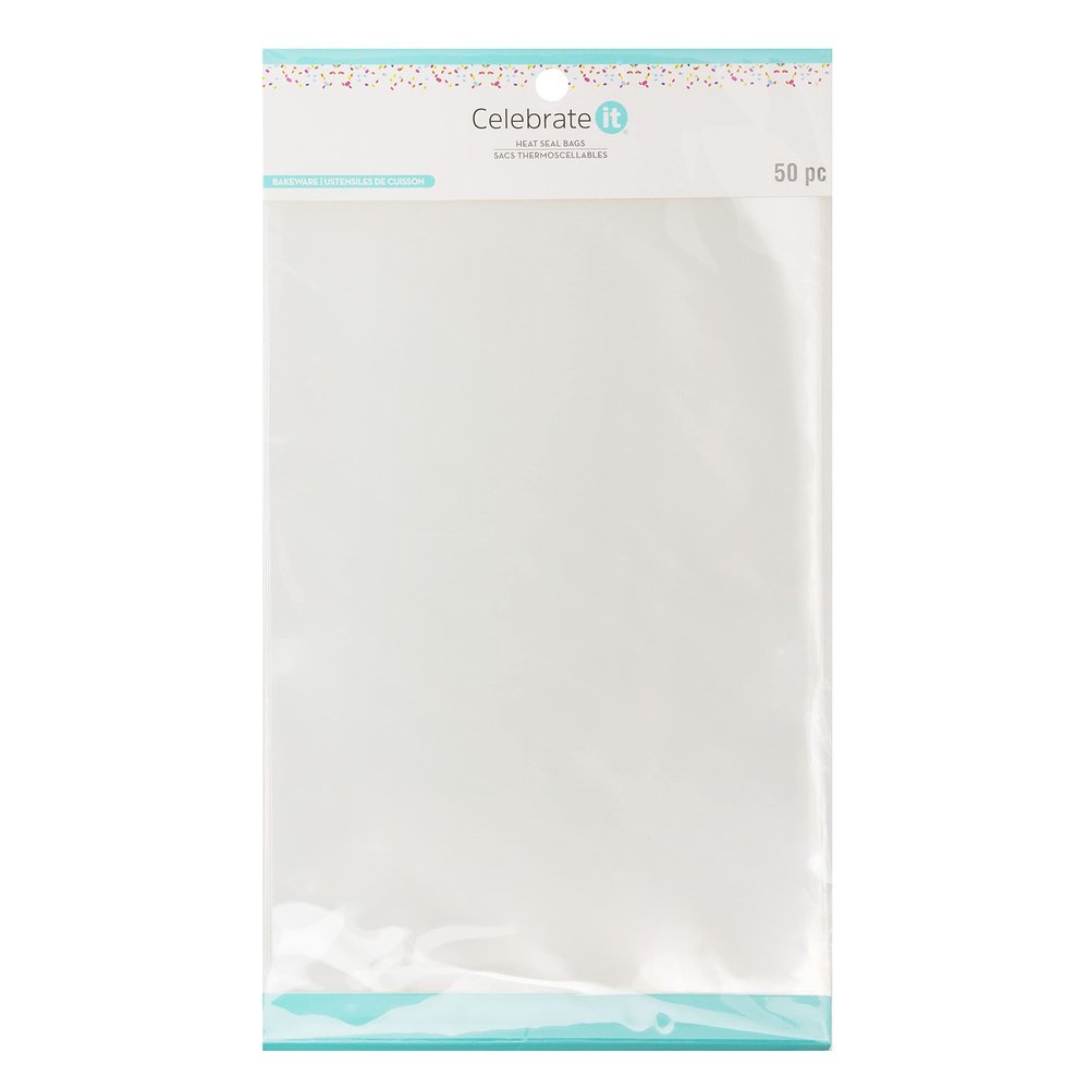 Celebrate It Heat Seal 6" x 10" Bags, 12 Packs: 50 ct. (600 total)