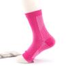 Bluelans Plantar Fasciitis Relief Socks (1 Pair) for Women & Men, Best Compression Sleeves for All Day Wear with Foot/Arch Pain Relief Rose Red S/M view 2