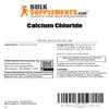 BulkSupplements.com Calcium Chloride Powder - Calcium Chloride Dihydrate, Food Grade Calcium Chloride, Calcium Supplement - Food Additive, Gluten Free, 1kg (2.2 lbs) (Pack of 1) view 2