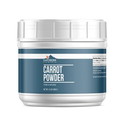 Earthborn Elements Carrot Powder 1.5 lb, Pure & Natural, Cooking & Baking