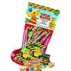 CHRISTMAS STOCKING. Three Assorted Original Hazardously Sour Hard Candies In 0.42 Oz. Packages And Eight Tubes Sour Crunchy (1 Stocking, Packaging May Vary) view 1