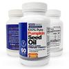 100% Pure Pumpkin Seed Oil - 60 Soft Gels Containing a Rich Nutrient Profile Found in Genuine Whole Foods - Men's Super Comfort Formula - Nutritional Oil Rich in Essential Fatty Acids - 1 Bottle view 1