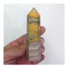 WGPHD Health & Household Natural Crystals Quartz Bumblebee Tower Energy Point Reiki Stone Room Home Office Aquarium Decoration Accessories Gemstone (Size : 130-150g) view 4