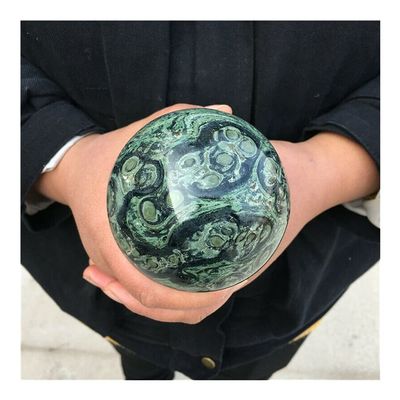 WGPHD Health & Household Natural Kambaba Jasper Stone Crystal Ball Shaped Stones (Size : 80-85mm)