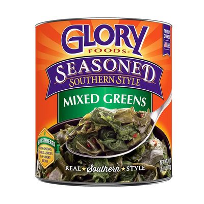 4pk Glory Foods Seasoned Southern Style Mixed Greens Large 27oz Cans