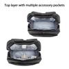 CURMIO CPAP Backpack Compatible with ResMed Air Sense 11, Air Sense 10, Air Sense 9, CPAP Travel Bag with Luggage Strap Compatible with Philips CPAP Machine and Accessories, Black (Patent Design) view 4