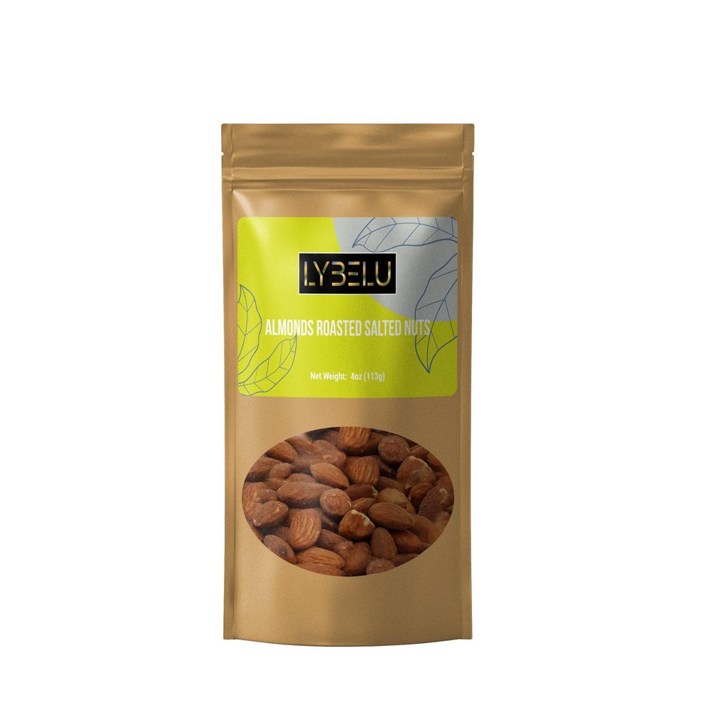 Almonds Roasted Salted Nuts 4oz