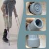 7/8 Inch Crutch Tips, Replacement Drive Cane Tips for Elderly Disabled, Gray (2 Pcs) view 4