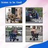 [2026 Model] Power Wheelchair Lightweight Foldable, World's Lightest Electric Wheelchair Only 30 lbs for Adults & Seniors, Airline Approved, Travel-Friendly, All-Terrain Motorized Wheel Chair view 2