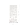 EXCEART 50Pcs Christmas Cellophane Treat Bags with Ties for Candy Cookie Packaging Holiday Goodie Wrapping Bags for Party Favors view 2