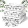 120 Pack Wedding Facial Tissues Items for Welcome Bags Pocket Tissues Mini Tissues Travel Size Wedding Favors Guests 3 Ply Tissue Packs for Wedding Party Ceremony Graduation view 1