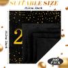 Sinmoe 100 Pcs Graduation Napkins 2026 Cocktail Disposable Paper Gold and Black Napkins for Graduation Party Decorations Table Decor view 3