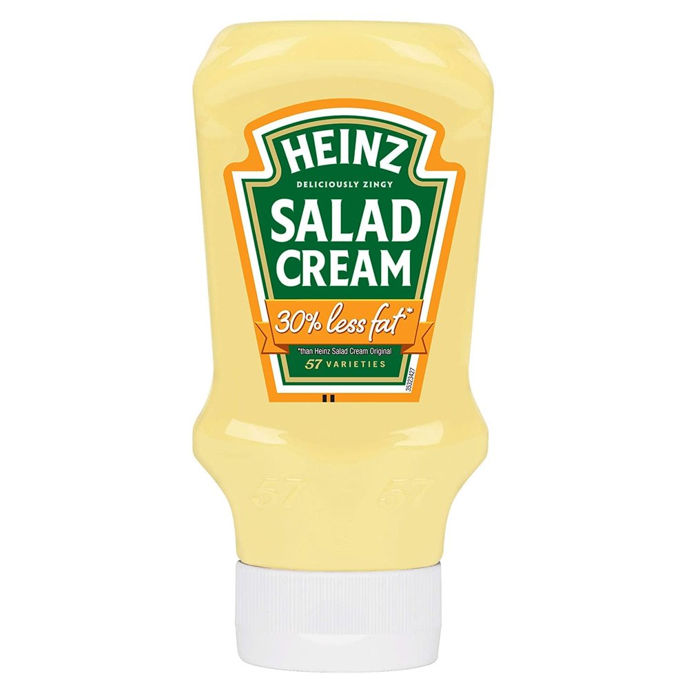 Heinz Light Salad Cream 30% Less Fat 415g - Pack of 6