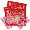 Candy Cane Peppermint Spoons, Edible Stirring Sticks for Hot Chocolate Beverages, Cocoa, Tea, Coffee, Stocking Stuffers Holiday Gifts, 3 Pack, 2.54 Ounces Each view 1