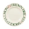 Emma Bridgewater Christmas Toast & Marmalade Smoked Salmon 8 1/2 Inch Plate view 1