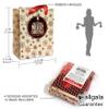 allgala 12-PC (6 x4.75 inch) Premium Metallic Foil Hotstamping Chritmas Gift Bag-GP91050 view 2