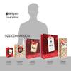 allgala 12-PC (12.5x10.25 inch) Premium Metallic Foil Hotstamping Chritmas Gift Bag-GP91052 view 4