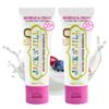 Jack N' Jill Natural Toddler Toothpaste - Fluoride Free Training Toothpaste for Toddlers 1-3, 40% Xylitol, BPA Free - Berries N' Cream, 1.76 oz (Pack of 2) view 1