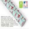 Funny Marathon Runner Gift Wrap Thick Wrapping Paper Christmas Holiday Santa Jogger Party Decoration (12 foot x 30 inch roll) view 4