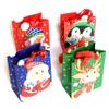 allgala 12-PC (6 x4.75 inch) Premium Vivid Cartoon Design Glitter Chritmas Gift Bag-GP91070 view 3