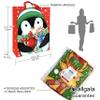 allgala 12-PC (12.5x10.25 inch) Premium Vivid Cartoon Design Glitter ChristmasGift Bag-GP91072 view 2