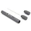 Cigar In Style Large Cigar Punch Enhancer Tool & Nubber Cigar Draw Needle Cigar Poker Silver view 4