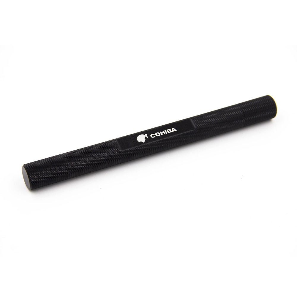 Cigar In Style Large Cigar Punch Enhancer Tool & Nubber Cigar Draw Needle Cigar Poker Black