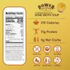 Power Provisions Cheddar Broccoli Bone Broth Soup Cups - Keto Instant Soup Cup - Collagen Infused with 17g of Protein - Gluten-Free Soup - 1.4 oz. - Pack of 6 view 2