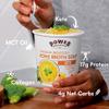 Power Provisions Cheddar Broccoli Bone Broth Soup Cups - Keto Instant Soup Cup - Collagen Infused with 17g of Protein - Gluten-Free Soup - 1.4 oz. - Pack of 6 view 3