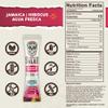 Salud 2-in-1 Hydration Packets + Immunity Electrolytes Powder, Hibiscus - Jamaica Agua Fresca Drink Mix, Elderberry, Dairy & Soy Free, Non-GMO, Gluten Free, Vegan, Low Calorie, 1g Sugar (15 Servings) view 3