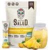 Salud 2-in-1 Hydration Packets + Immunity Electrolytes Powder, Pineapple - Agua Fresca Drink Mix, Elderberry, Dairy & Soy Free, Non-GMO, Gluten Free, Vegan, Low Calorie, 1g Sugar (15 Servings) view 1