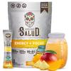 Salud 2-in-1 Energy Drink Powder + Focus, Pineapple Mango, Organic Caffeine, B6 + B12, Theanine, Clean Energy Drink Packets, Agua Fresca Mix, Non-GMO, Gluten Free, Vegan, 1g of Sugar, (15 Servings) view 1