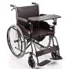 Wheelchair Tray Table with Cup Holder, Detachable Wheelchair Lap Tray Universal Trays Desk for Eating,Reading Resting Wheelchair Accessories view 3