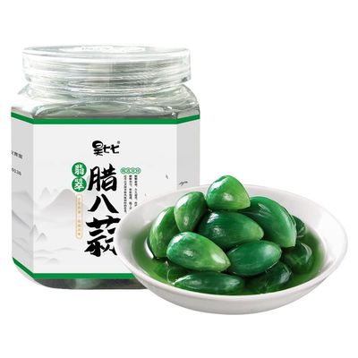    Laba Garlic, Jade Garlic, Fresh Green Garlic, Pickled Vegetable, Pickled with Vinegar, Pickled Garlic, Sugar Garlic , Shandong Special, Sweet and sour garlic