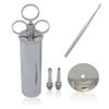 OdontoMed2011 Ear Wax Remover Ear Syringe 2 Oz Otoscope Kidney Tray Medical Grade Tools (6oz Ear Syringe W/Ear Wax Remover Curette) view 1