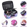 MAICHENG Smell Proof Bag, Large Odor Proof Stash Box with Combination Lock, Smell Proof Container, Medicine Lock Box Crossbody Bag for Travel Storage, Gifts for Women, Purple view 2