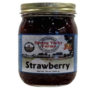 Spring Valley Farms All Natural Strawberry Preserves