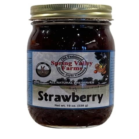 Spring Valley Farms All Natural Strawberry Preserves