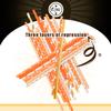 qiqee Gold Orange Disposable Straws for Drinking 150pcs Disposable Straws Bulk10 Pattern view 2