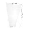 STOBOK 20pcs Cellophane Bags for Flower Wrapping Paper Transparent Floral Bouquet Packaging for Florists Present Wrapping Easy to Use for Flower Arrangement and Presentation view 2