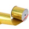 4inch x 50yards Shiny Waterproof Ribbon,Red Curling Ribbon for Gifts Package Wrapping,Crafting. (Gold) view 1
