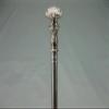 Designer Noble Luxury Silver Brass Knob Head Handle Vintage Style Stainless Steel Walking Stick Hiking Stick Cane Gift by BlackperlCrafts view 4