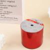 4inch x 50yards Shiny Waterproof Ribbon,Red Curling Ribbon for Gifts Package Wrapping,Crafting. (Red) view 3